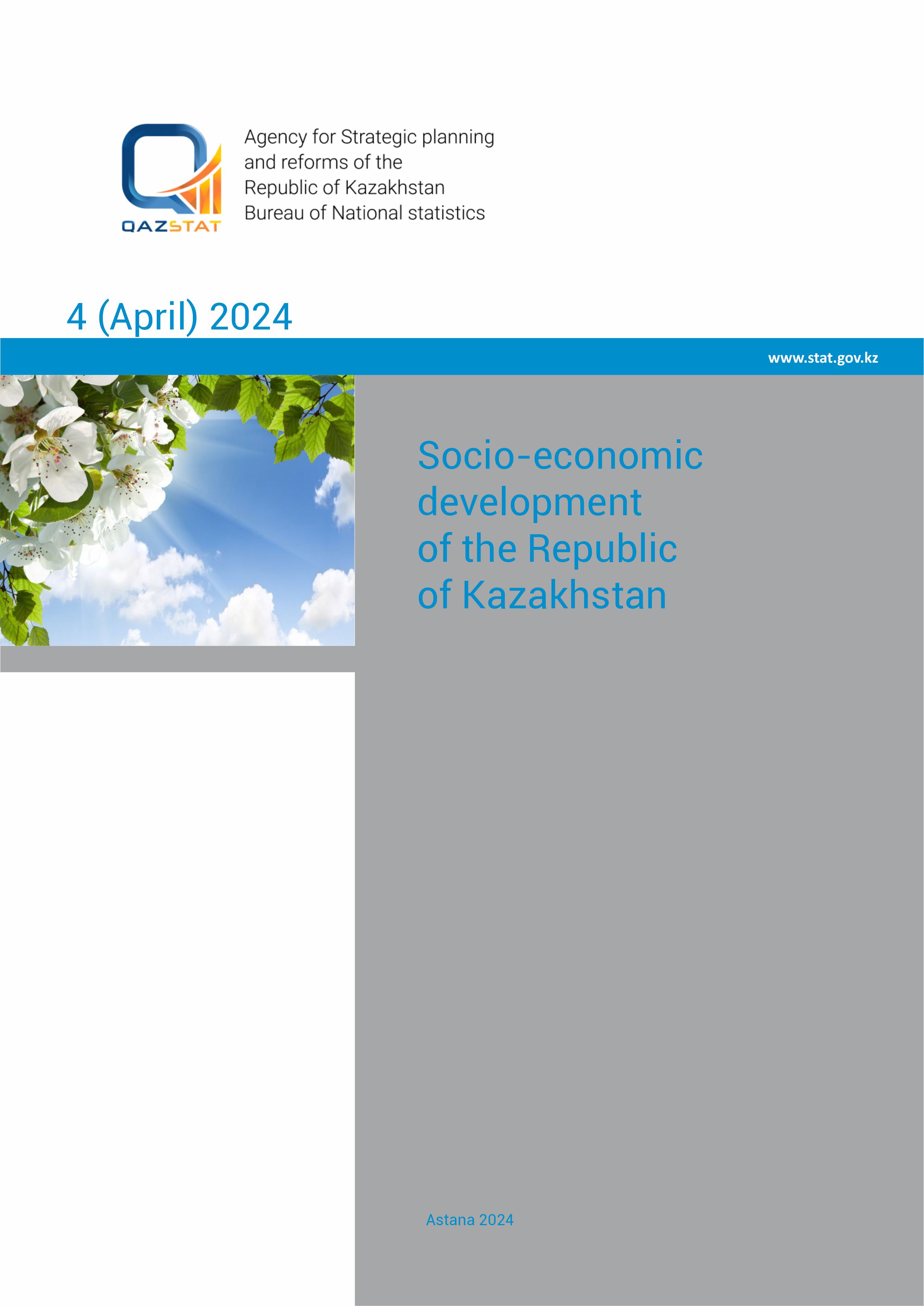 Socio-economic development of the Republic of Kazakhstan